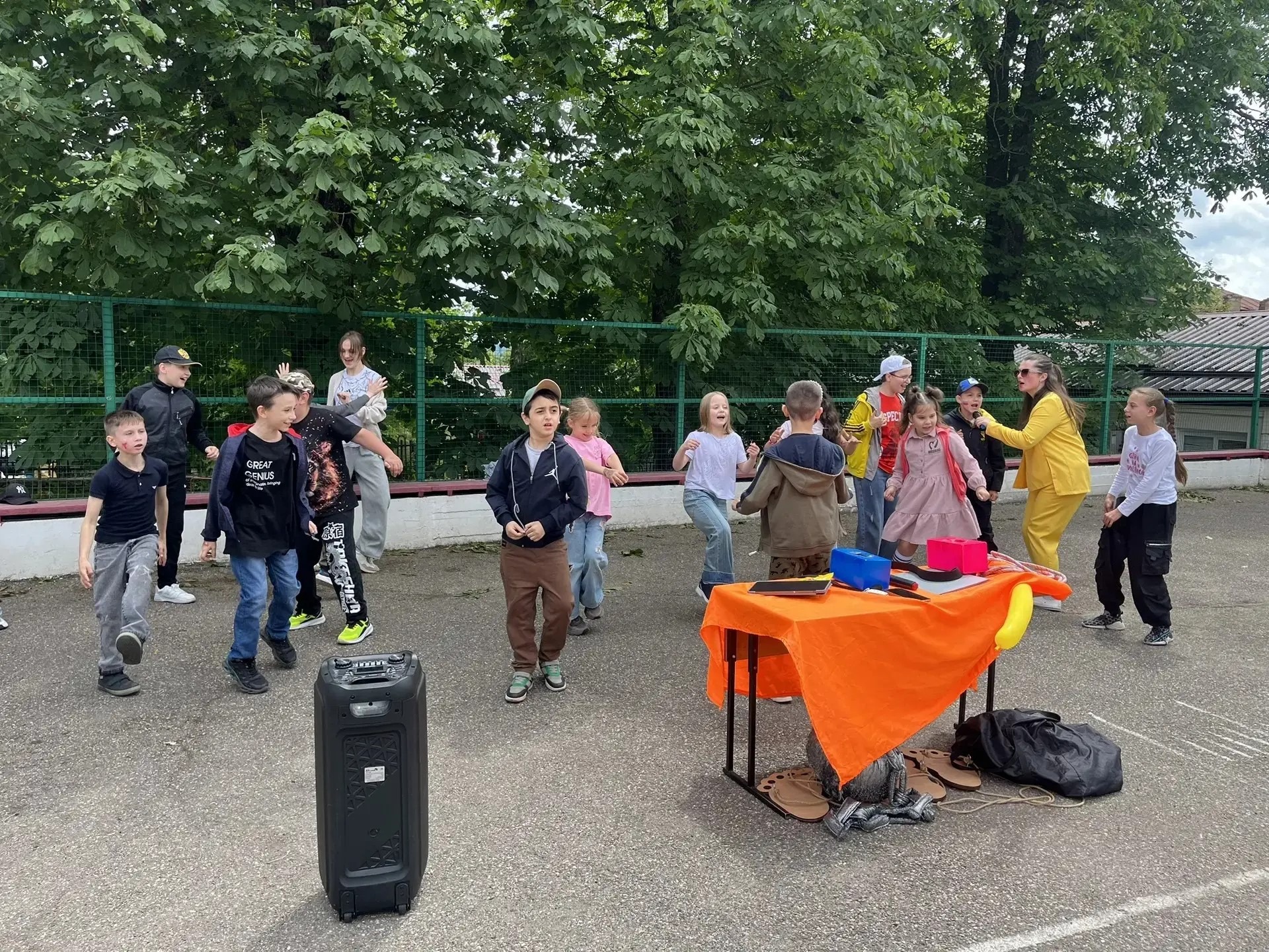 Старт работы пришкольного летнего лагеря..